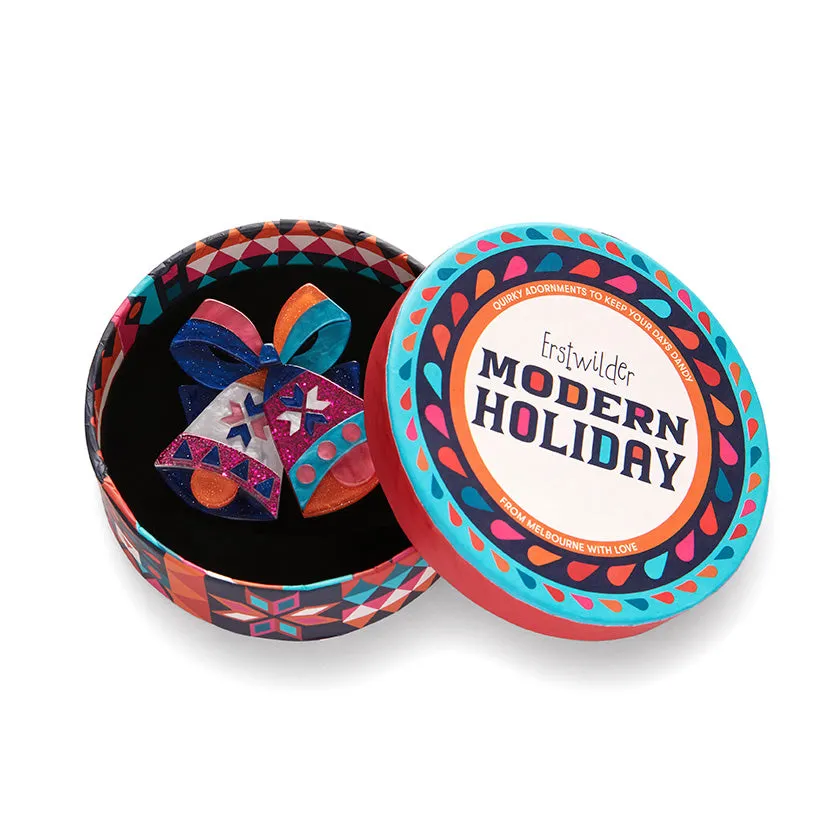 Modern Holiday Collection Jingle Bell Rock Brooch