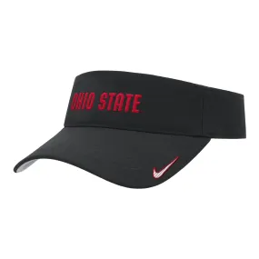 Ohio State Buckeyes Nike 2024 Sideline Wordmark Visor