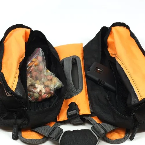 Outward Hound Kyjen 2500 Dog Backpack, Small, Orange