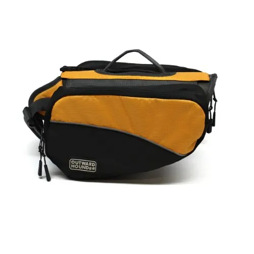 Outward Hound Kyjen 2500 Dog Backpack, Small, Orange