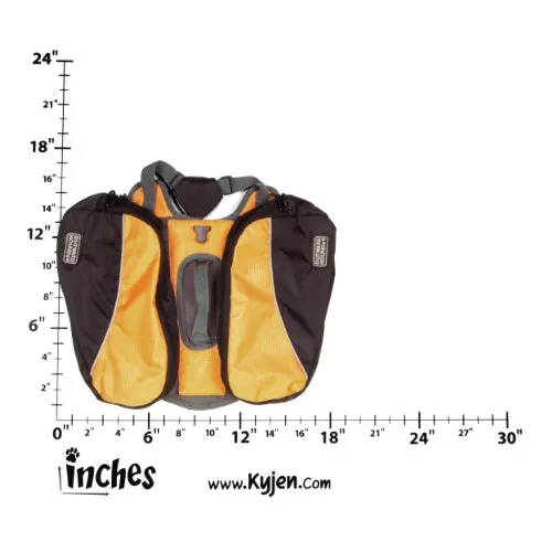 Outward Hound Kyjen 2500 Dog Backpack, Small, Orange