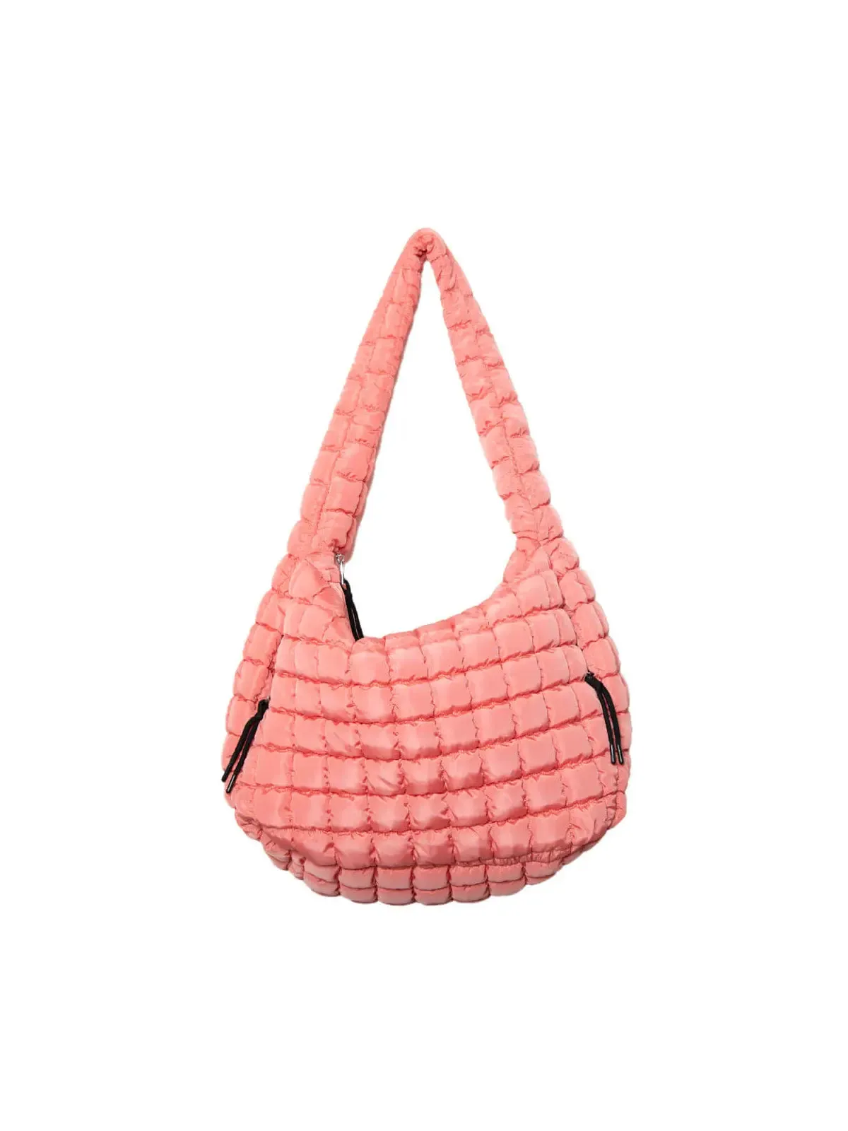 Oversized Quilted Hobo Tote