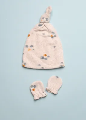 PAINT MARKS BEANIE & GLOVES SET