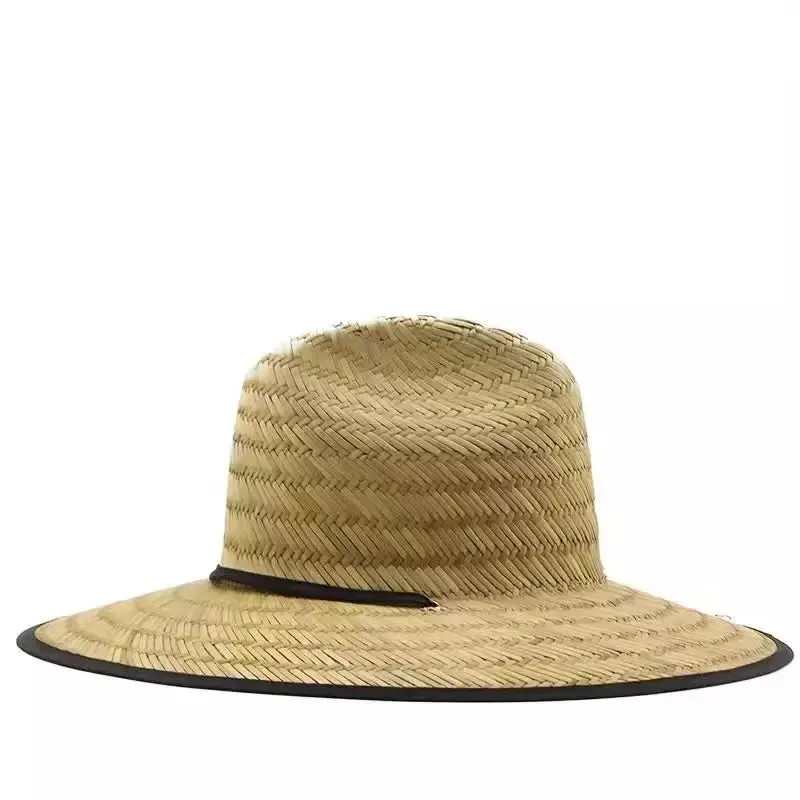 Panama Wide Brimmed Straw Sun Fedora Hat