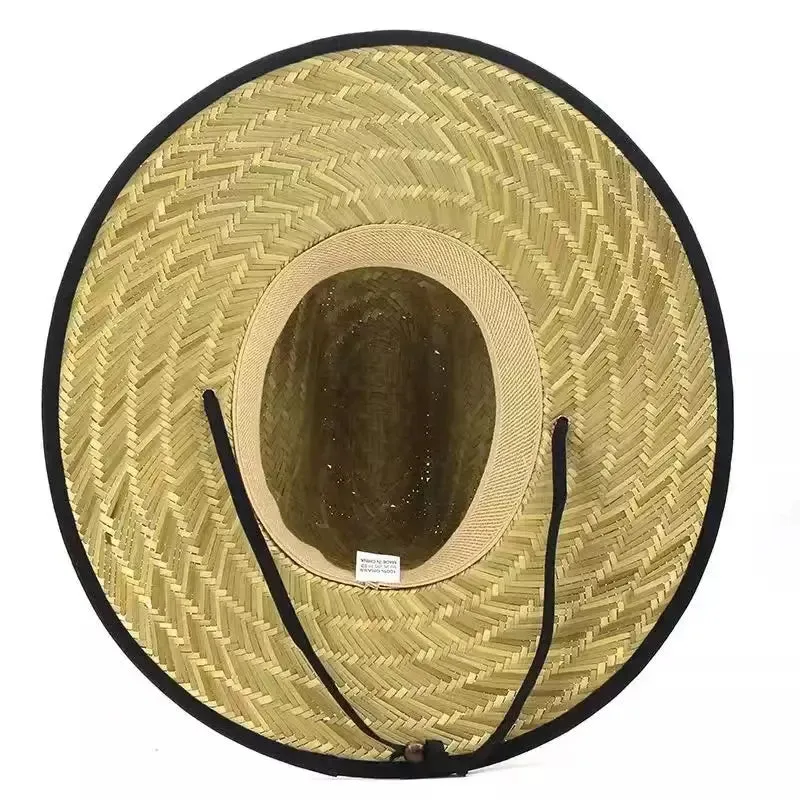Panama Wide Brimmed Straw Sun Fedora Hat