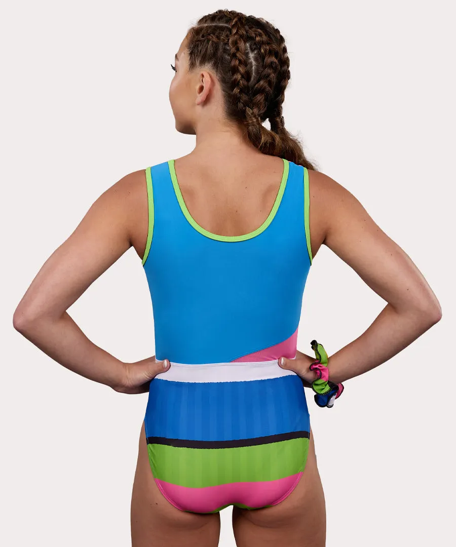 Plum Cozy Traditional Gymnastics Leotard – Comfortable Girls Leotard