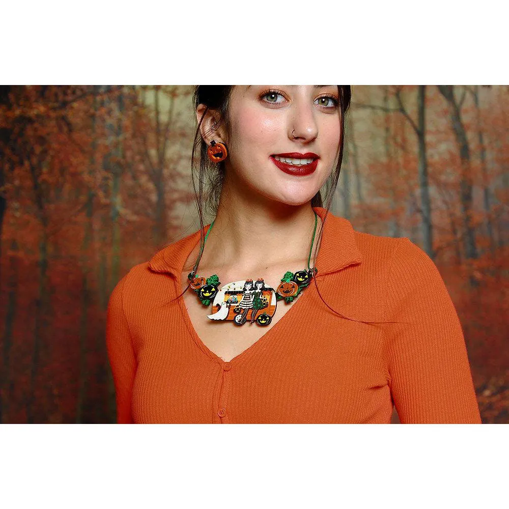 Pumpkin Earrings by Laliblue