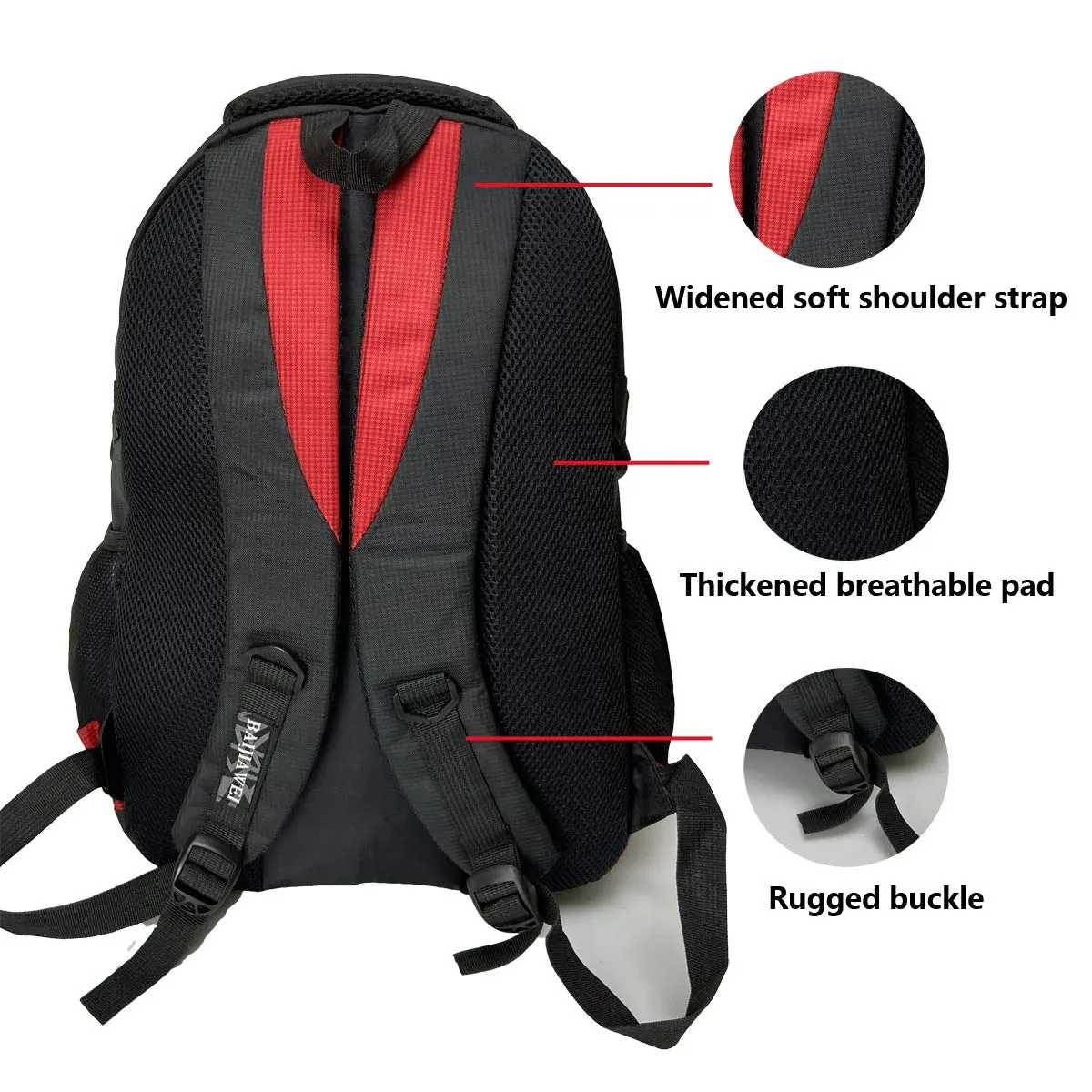 School Backpack For Boys Kids Elementary School Bags Bookbag Red