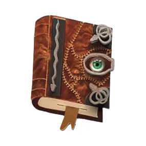 Spellbook Brooch by Cherryloco Jewellery