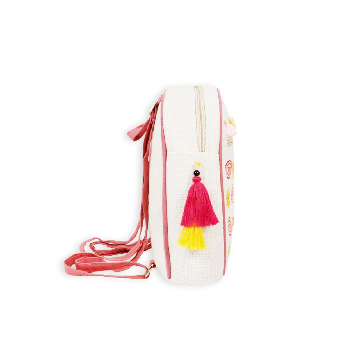 Spirals Hand-painted Backpack