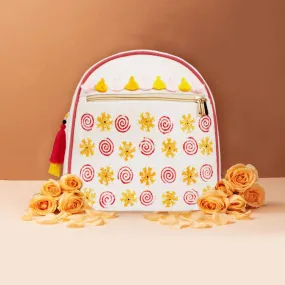 Spirals Hand-painted Backpack