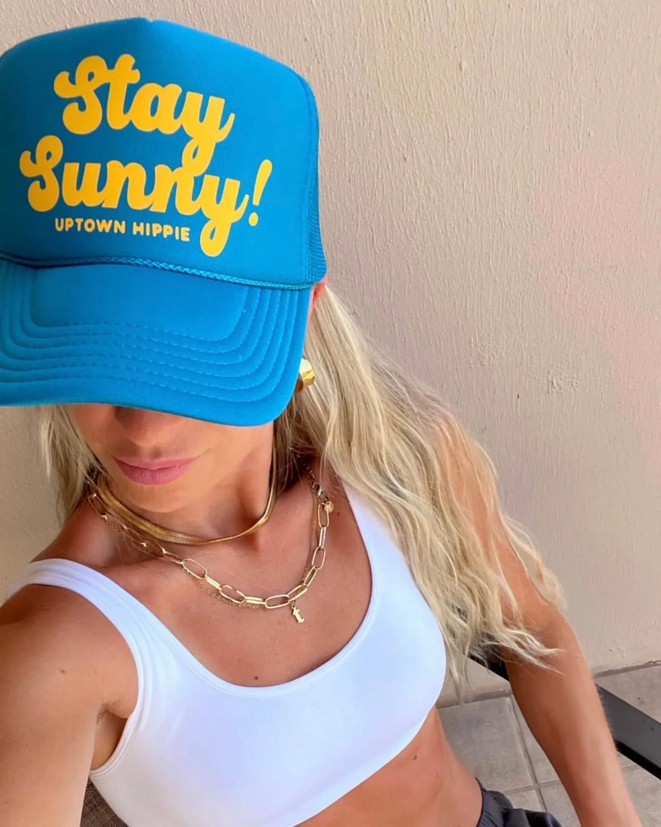 Stay Sunny Trucker Hat