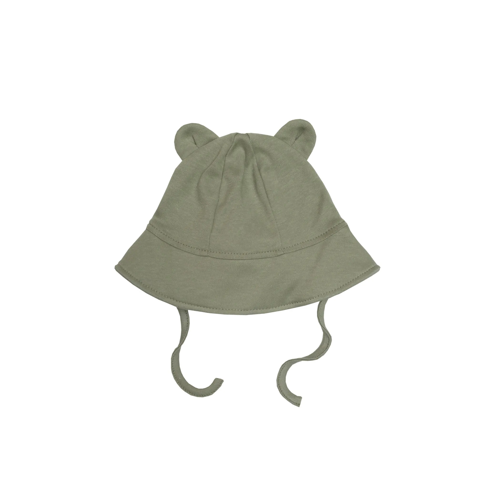 Sun hat TEDDY EARS | sage green