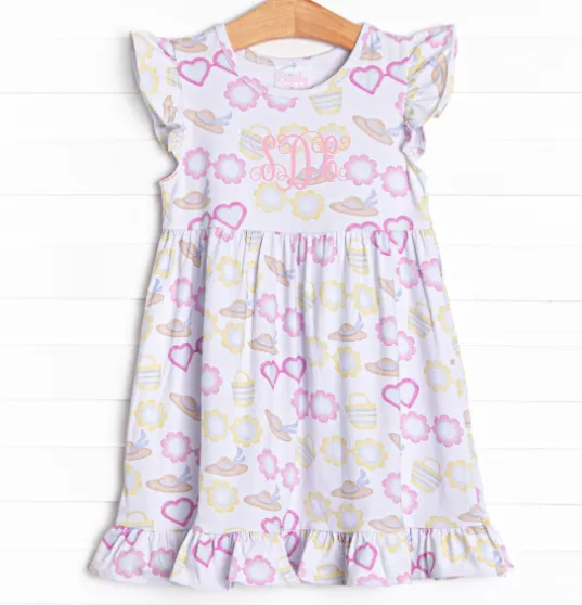 Sunny Day Shades Dress, Yellow