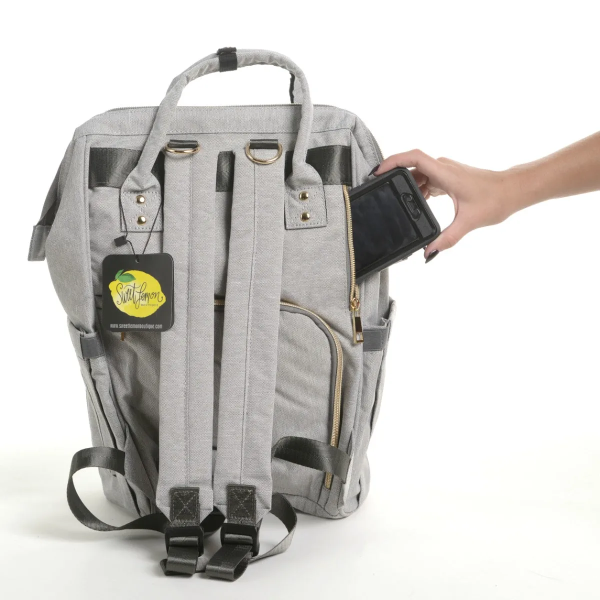 Sweet Lemon Carry-all Backpack | Diaper Backpack