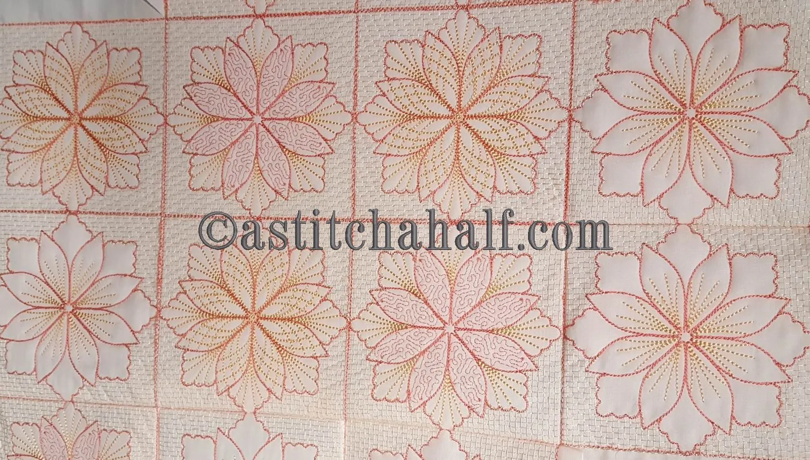 Taylor Tote Bag Square Quilted Blocks