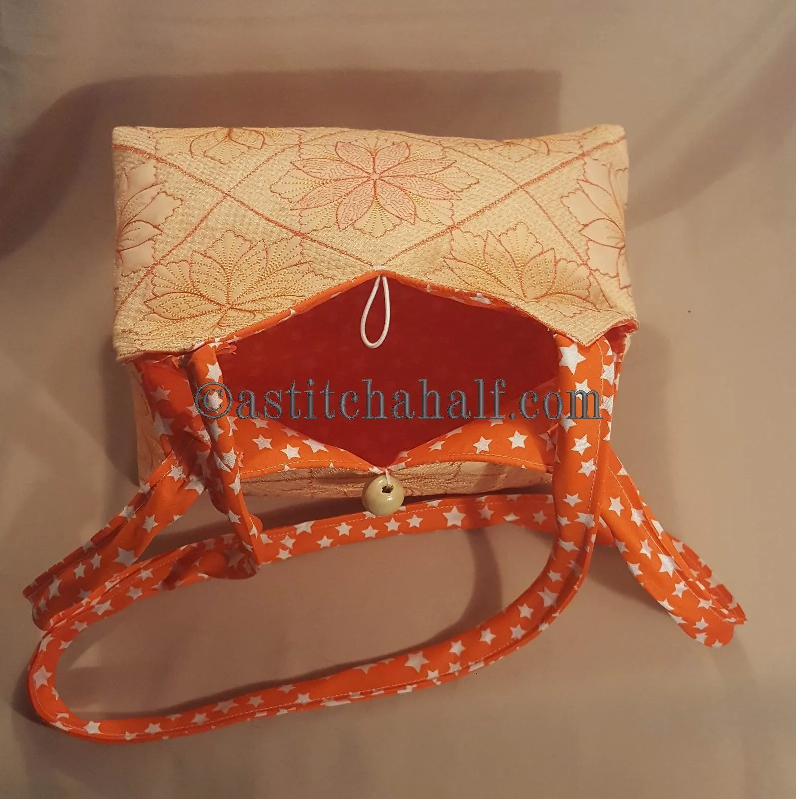 Taylor Tote Bag Square Quilted Blocks