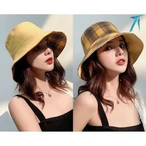 Trendy Print Reversible Bucket Hat.