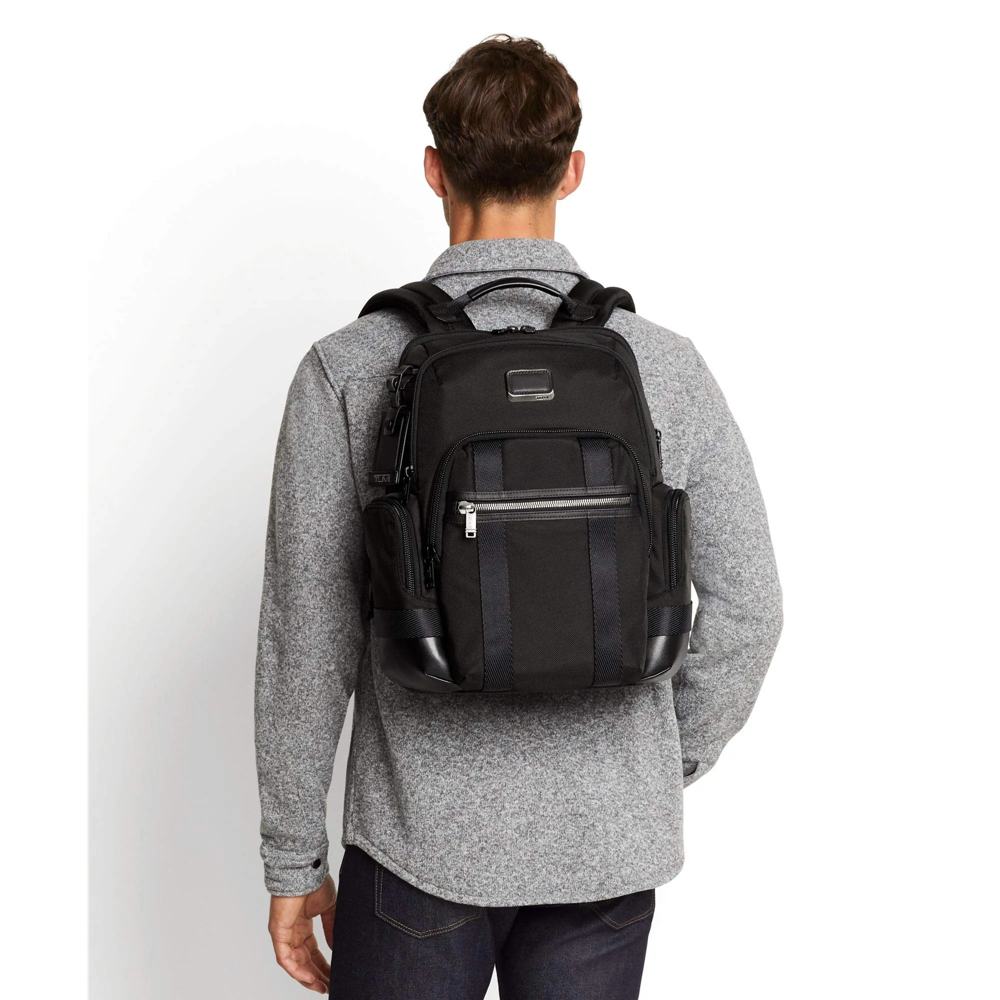 TUMI - Alpha Bravo Nathan Laptop Backpack - 15 Inch Computer Bag for Men and Women - Black