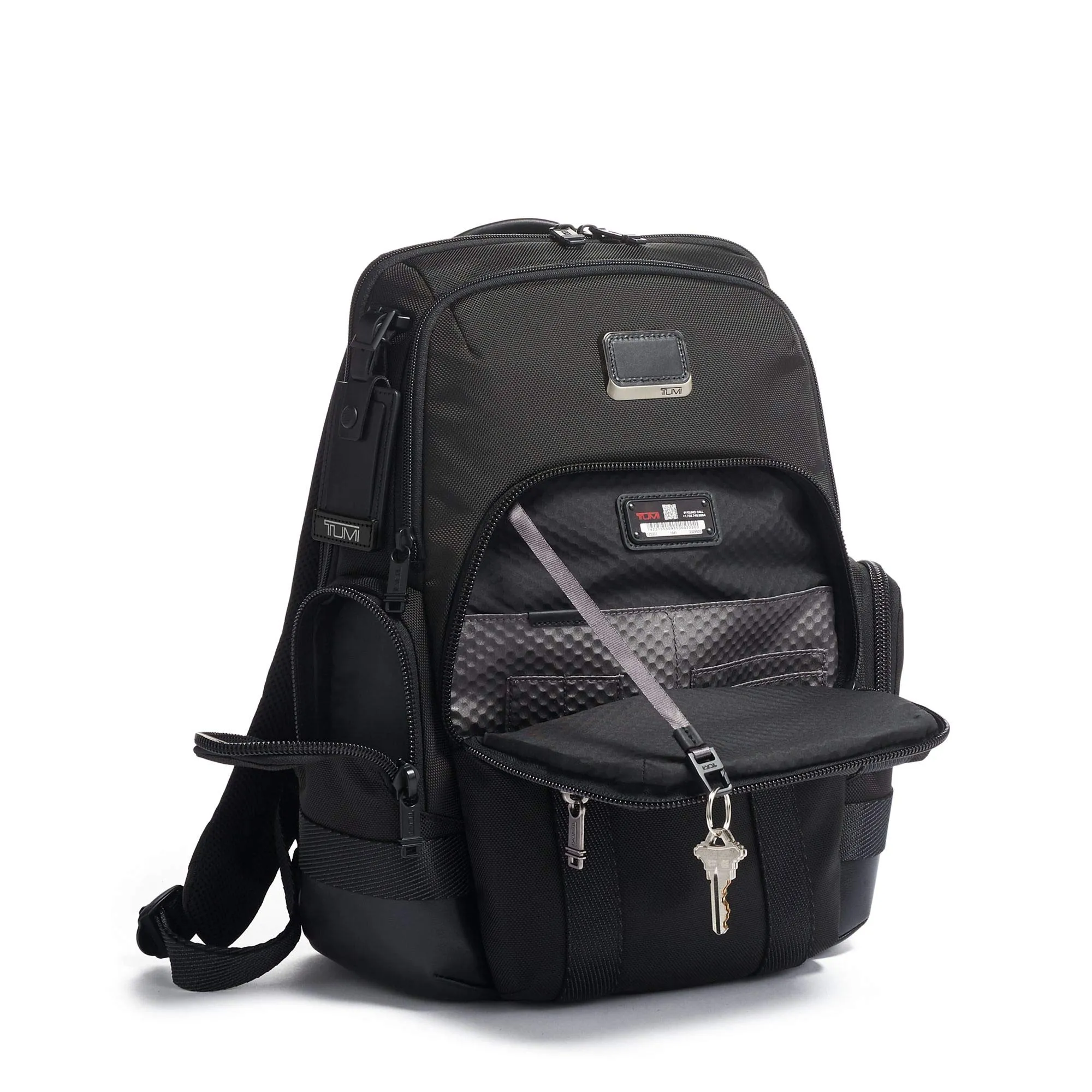 TUMI - Alpha Bravo Nathan Laptop Backpack - 15 Inch Computer Bag for Men and Women - Black