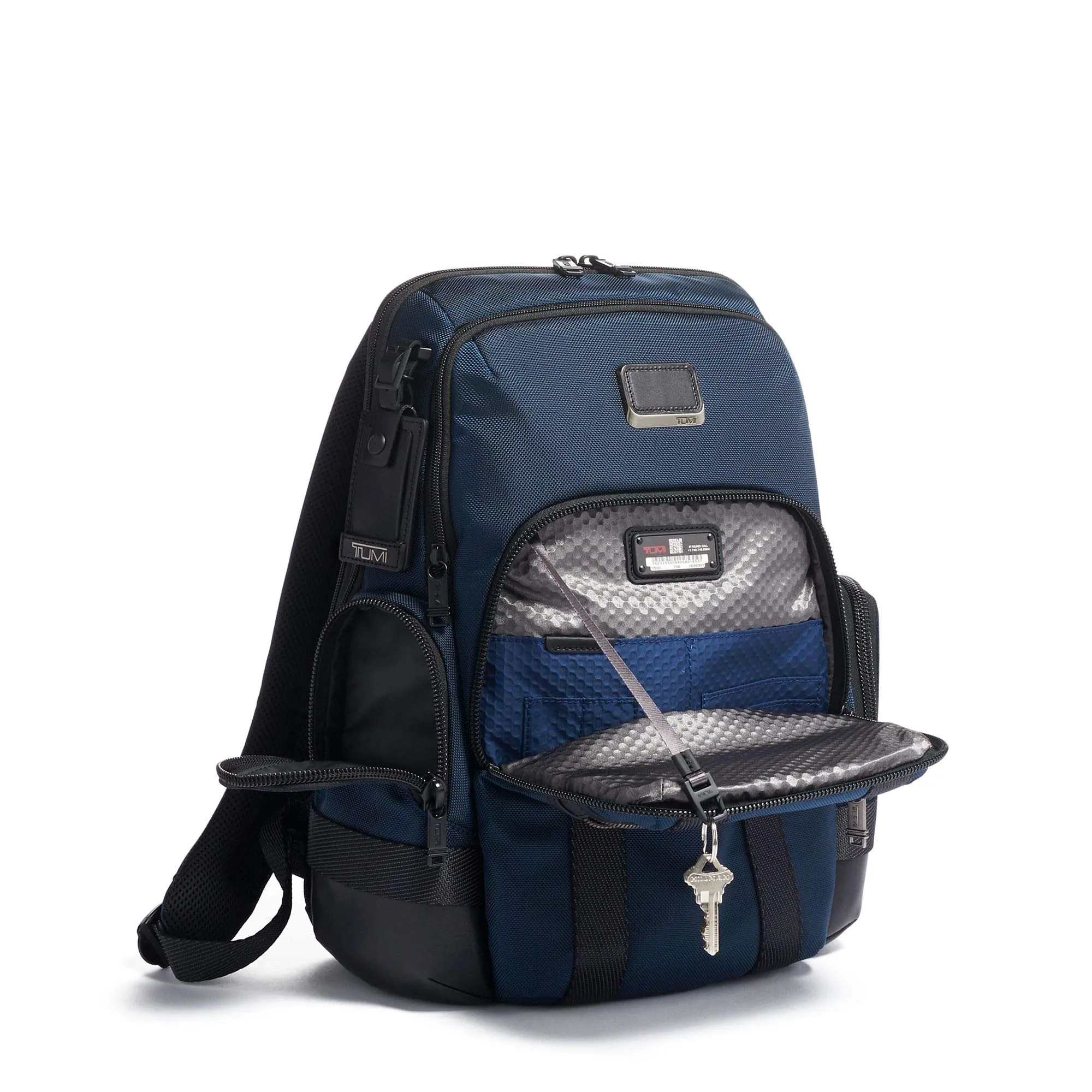 TUMI - Alpha Bravo Nathan Laptop Backpack - 15 Inch Computer Bag for Men and Women - Navy