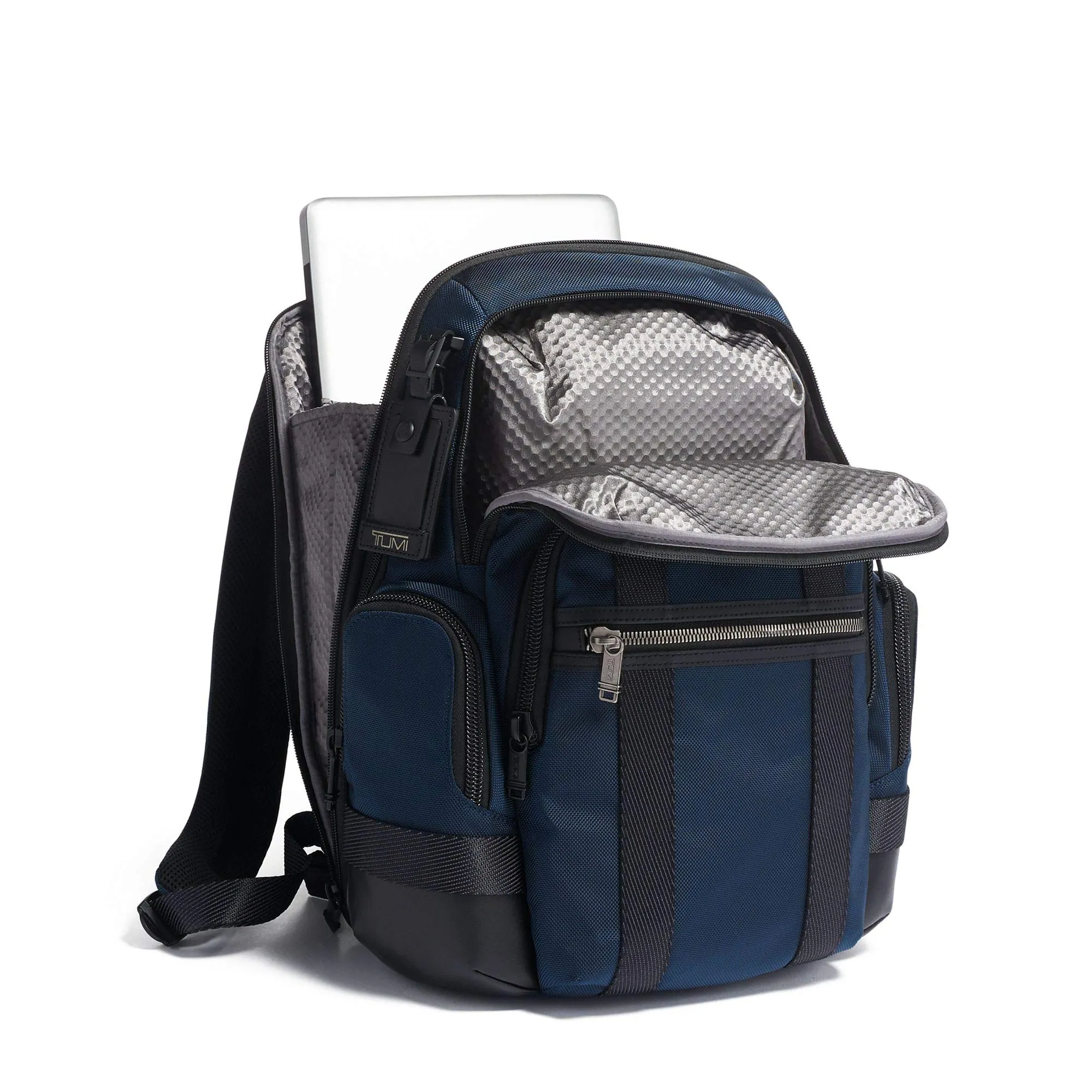 TUMI - Alpha Bravo Nathan Laptop Backpack - 15 Inch Computer Bag for Men and Women - Navy