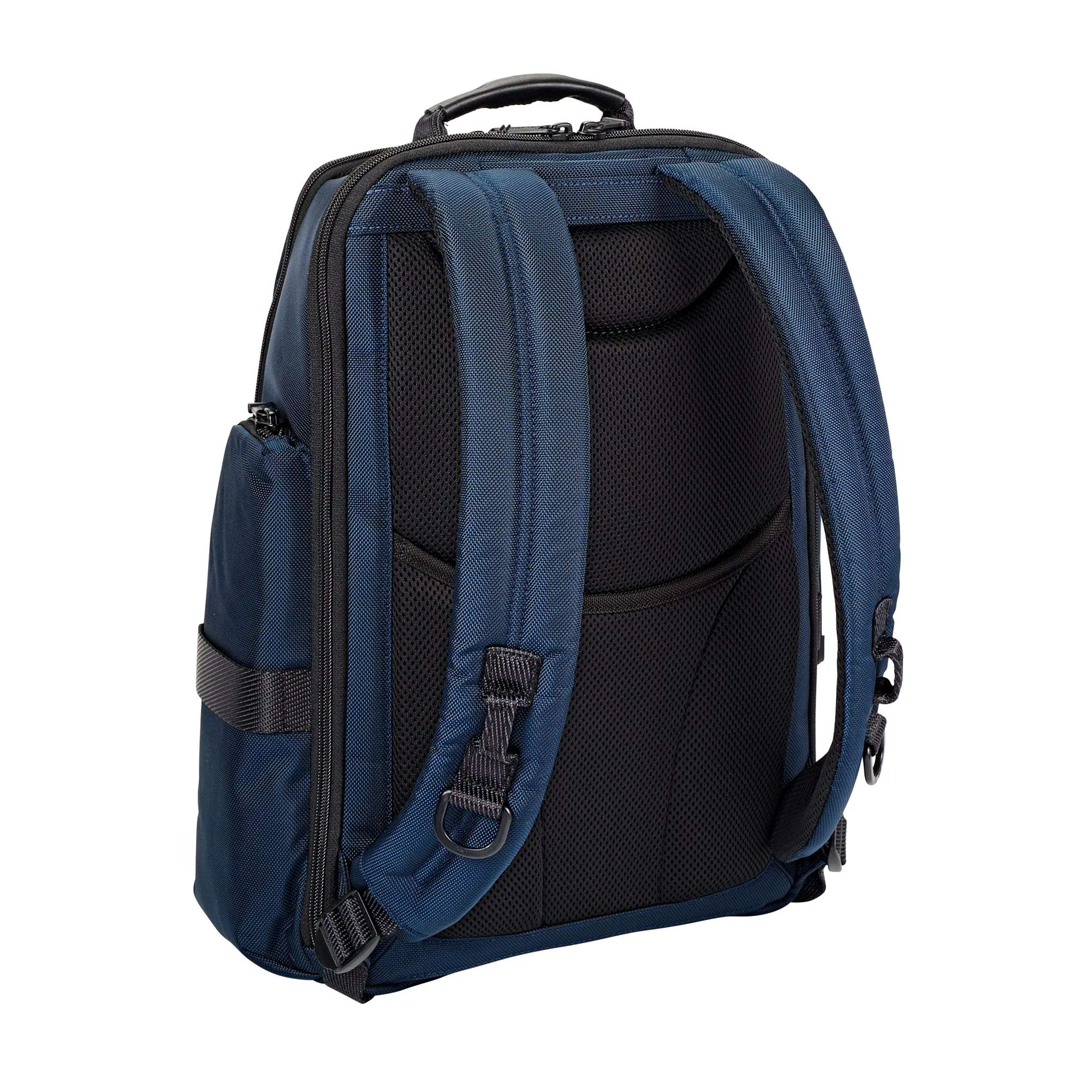 TUMI - Alpha Bravo Sheppard Deluxe Brief Pack Laptop Backpack - 15 Inch Computer Bag for Men and Women - Navy