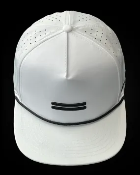 WARSTRIPE LIGHTWEIGHT ROPE SNAPBACK - WHITE