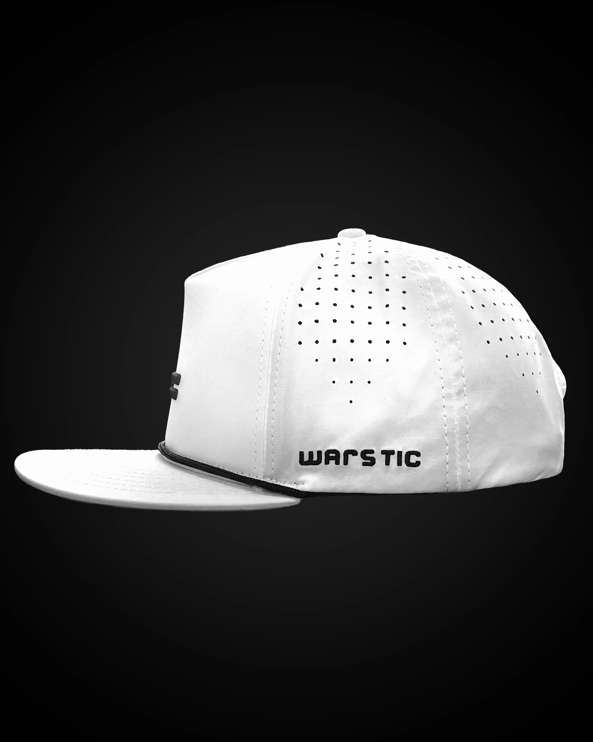 WARSTRIPE LIGHTWEIGHT ROPE SNAPBACK - WHITE