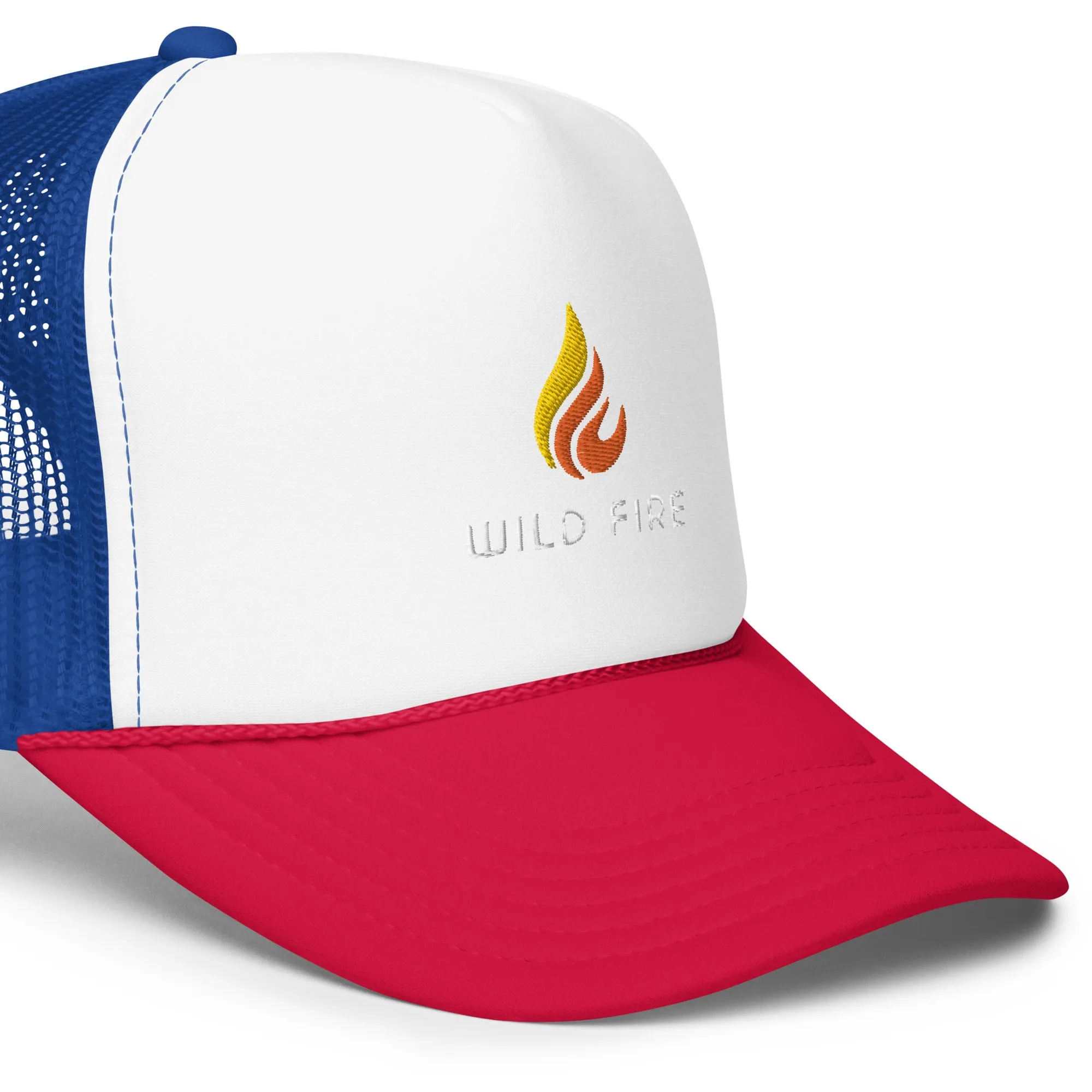 Wild Fire Logo Mesh Cap
