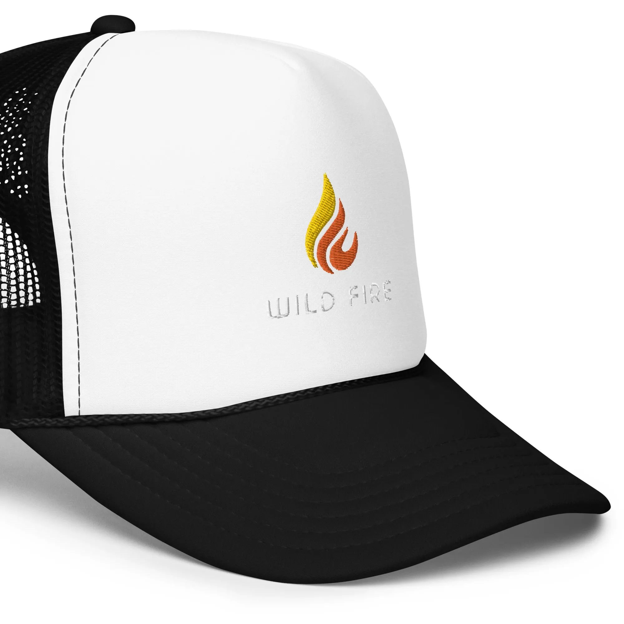 Wild Fire Logo Mesh Cap