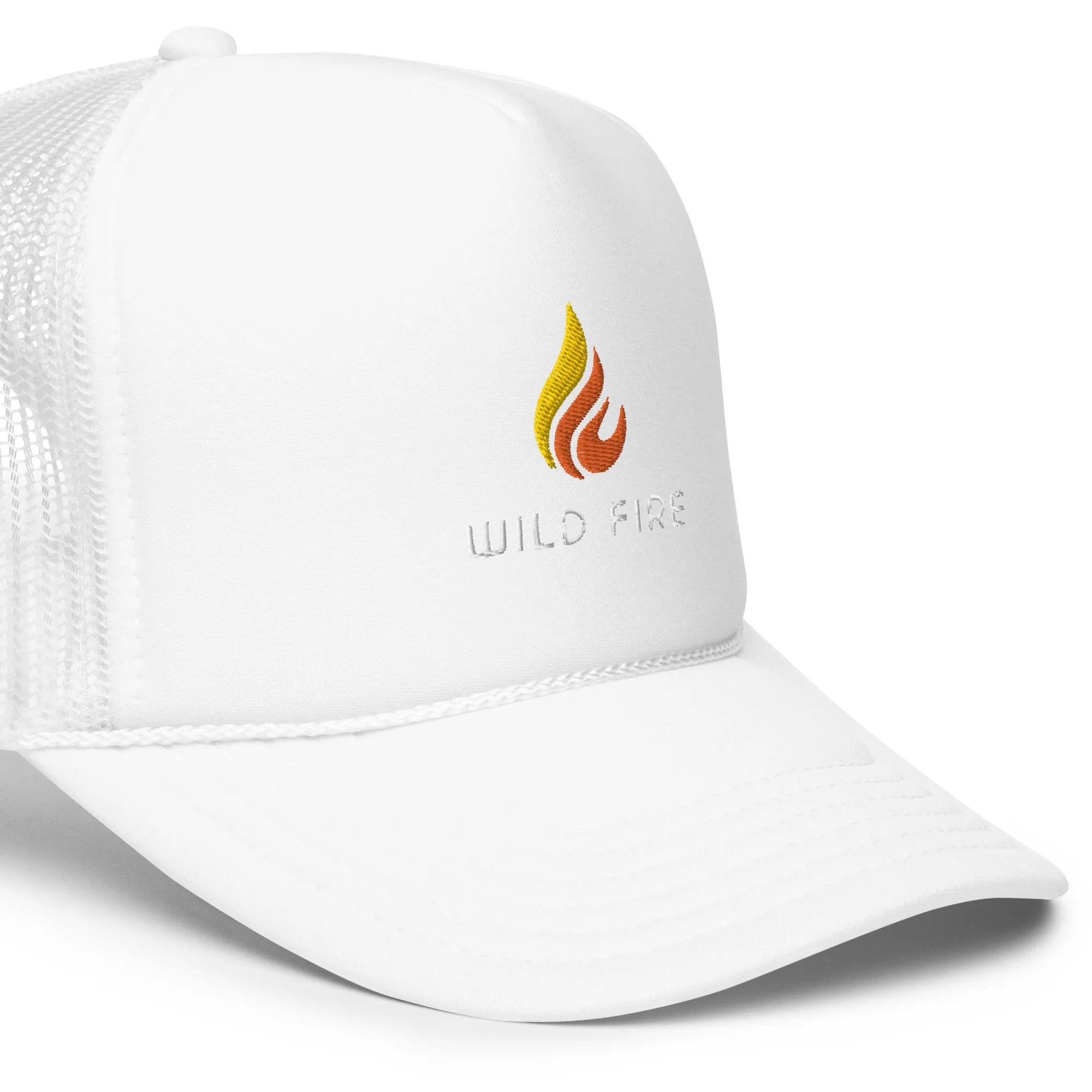 Wild Fire Logo Mesh Cap