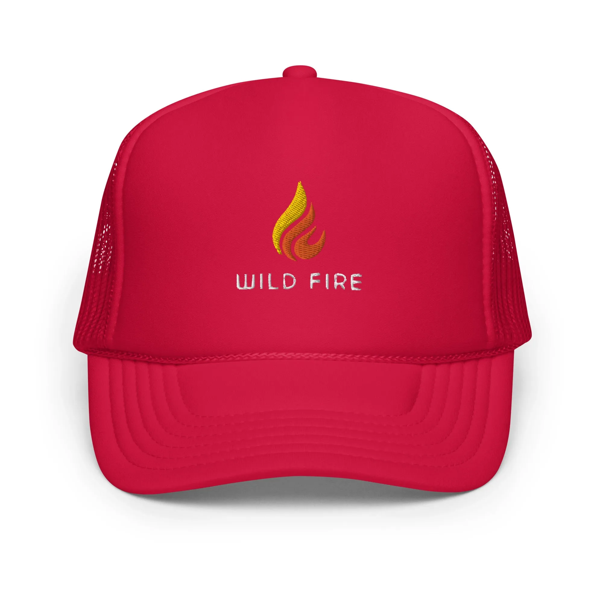 Wild Fire Logo Mesh Cap