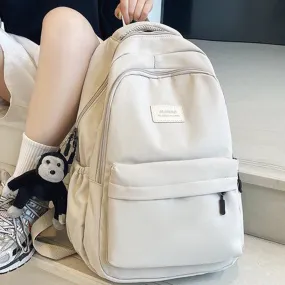 Women's Solid Color Backpack