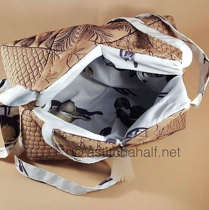 Yuuto Japanese Tote Bag and Quilt Blocks