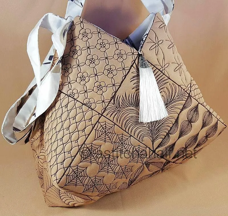 Yuuto Japanese Tote Bag and Quilt Blocks